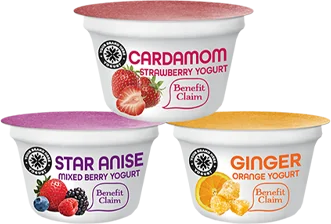 Line extensions on existing yogurt packages