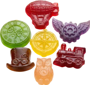 Color product-only image — fruit gummies